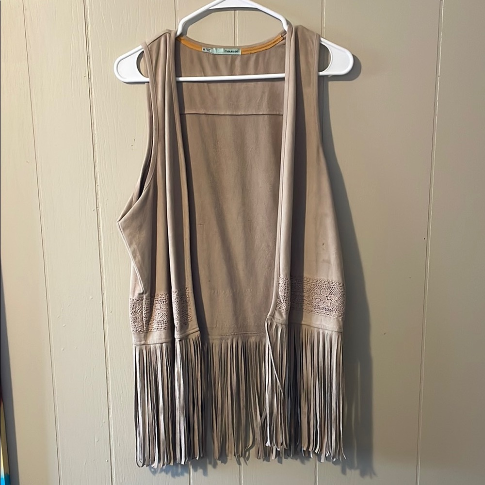 Maurice’s Fringe Vest